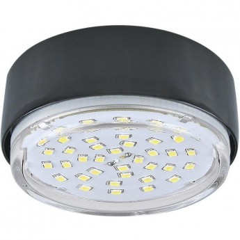 Накладной точечный светильник ECOLA GX53 FT8073 FB5380ECB черный хром Накладной точечный светильник ECOLA GX53 FT8073 FB5380ECB черный хром