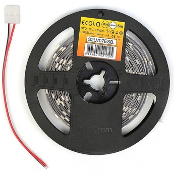 Однотонная светодиодная лента ECOLA LED STRIP STD S2DD05ESB на катушке 5м Однотонная светодиодная лента ECOLA LED STRIP STD S2DD05ESB на катушке 5м