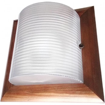 Светильник ECOLA GX53 LED НББ-04-60-022 Квадрат накладной IP65 дерево Орех 2*GX53 245х245х110 Светильник ECOLA GX53 LED НББ-04-60-022 Квадрат накладной IP65 дерево Орех 2*GX53 245х245х110