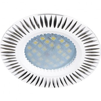 Светильник ECOLA MR16 DL3182 GU5.3 встр. литой (скрытый крепеж лампы) Белый/Алюм Рифленые Реснички по кругу 23x78 (кd74) Светильник ECOLA MR16 DL3182 GU5.3 встр. литой (скрытый крепеж лампы) Белый/Алюм Рифленые Реснички по кругу 23x78 (кd74)