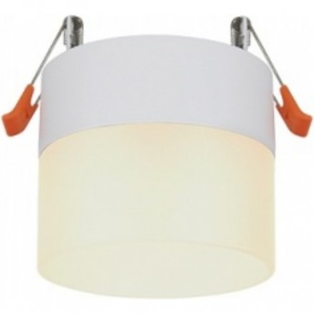 Светильник встраиваемый ECOLA GX53 SP5373 без обода белый матовый 83х87 Светильник встраиваемый ECOLA GX53 SP5373 без обода белый матовый 83х87