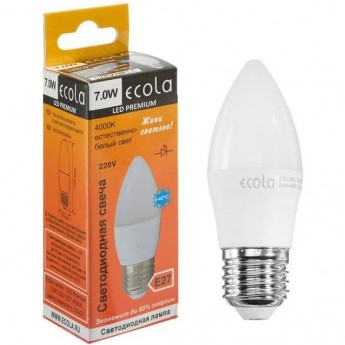 Светодиодная лампа ECOLA CANDLE LED PREMIUM C7MD10ELC Светодиодная лампа ECOLA CANDLE LED PREMIUM C7MD10ELC