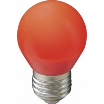 Светодиодная лампа ECOLA GLOBE LED color 2,0W G45 220V E27 Red 70x45 Светодиодная лампа ECOLA GLOBE LED color 2,0W G45 220V E27 Red 70x45