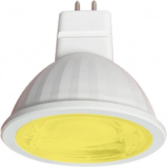 Светодиодная лампа ECOLA MR16 LED color 9,0W 220V GU5.3 Yellow Желтый (насыщенный цвет) прозрачная 47х50 Светодиодная лампа ECOLA MR16 LED color 9,0W 220V GU5.3 Yellow Желтый (насыщенный цвет) прозрачная 47х50