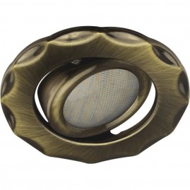 Встраиваемый поворотный светильник ECOLA MR16 DH07 FL1602EFS медь Встраиваемый поворотный светильник ECOLA MR16 DH07 FL1602EFS медь