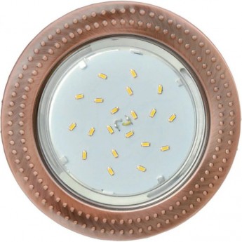 Встраиваемый светильник ECOLA GX53 H4 FN61H4ECB чеканка черненая бронза Встраиваемый светильник ECOLA GX53 H4 FN61H4ECB чеканка черненая бронза