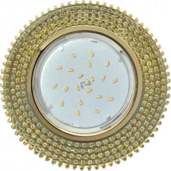 Встраиваемый светильник ECOLA GX53 H4 GLASS FM53RGECB золото Встраиваемый светильник ECOLA GX53 H4 GLASS FM53RGECB золото