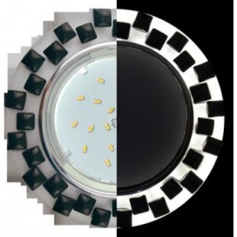 Встраиваемый светильник ECOLA GX53 H4 LD5316 GLASS SL53TKECHй хром - матовый 38x120 Встраиваемый светильник ECOLA GX53 H4 LD5316 GLASS SL53TKECHй хром - матовый 38x120