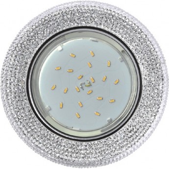 Встраиваемый светильник ECOLA GX53 H4 LD5319 GLASS SC53RMECB фон зерк./центр.часть хром 40x123 Встраиваемый светильник ECOLA GX53 H4 LD5319 GLASS SC53RMECB фон зерк./центр.часть хром 40x123