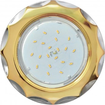 Встраиваемый светильник ECOLA GX53 H4 FG81H4ECB золото Встраиваемый светильник ECOLA GX53 H4 FG81H4ECB золото