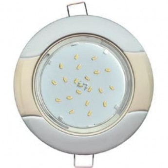 Встраиваемый светильник ECOLA H4 9012 FA71H4ECB GX53 жемчуг-серебро Встраиваемый светильник ECOLA H4 9012 FA71H4ECB GX53 жемчуг-серебро