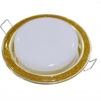 Встраиваемый светильник ECOLA H4 DL3901 FY53GRECB GX53 Золотой блеск / золото Встраиваемый светильник ECOLA H4 DL3901 FY53GRECB GX53 Золотой блеск / золото