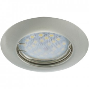 Встраиваемый светильник ECOLA LIGHT MR16 DL92 FS1622EFY хром-сатин Встраиваемый светильник ECOLA LIGHT MR16 DL92 FS1622EFY хром-сатин