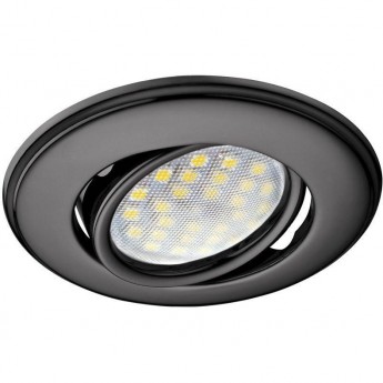 Встраиваемый светильник ECOLA MR16 DH03 FT1601EFS черный хром Встраиваемый светильник ECOLA MR16 DH03 FT1601EFS черный хром
