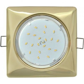 Встраиваемый светильникECOLA GX53 H4 FG53S4ECB золото Встраиваемый светильникECOLA GX53 H4 FG53S4ECB золото